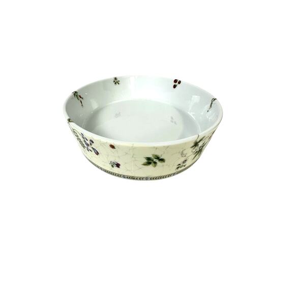 Wedgwood Vintage 1997 "Fleur" 11.5" Oval Baker/Vegetable Serving Dish-Excellent! - Picture 2 of 5